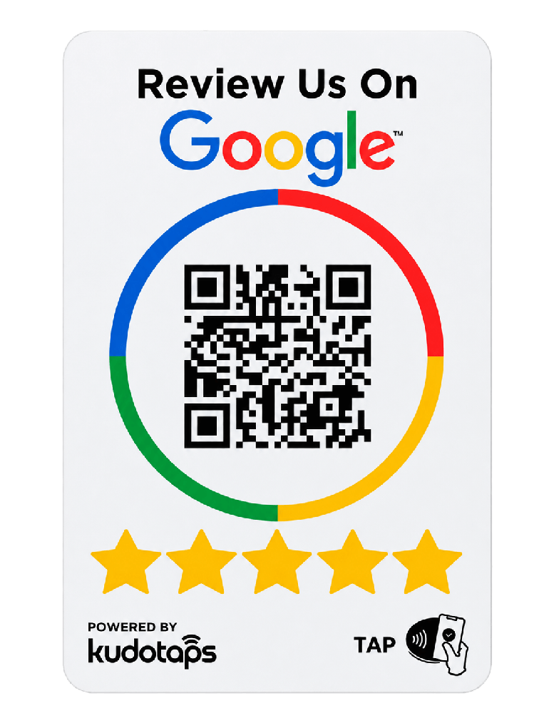 KudoTaps NFC review card